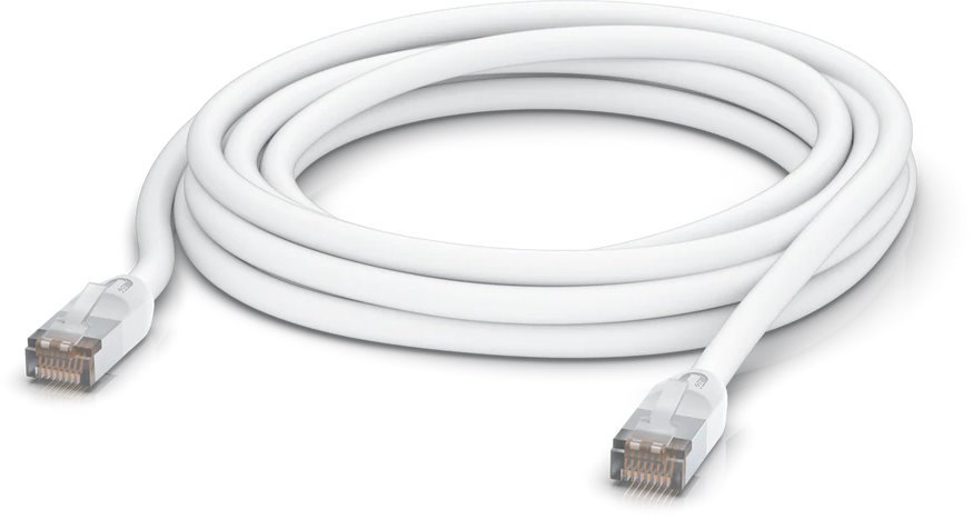 Ubiquiti UACC-Cable-Patch-Outdoor-5M-W, Venkovní UniFi patch kabel, 5m, Cat5e, bílý