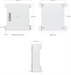 Ubiquiti UACC-Junction-Utility, Nástěnný rozvaděč pro UniFi Access Hub