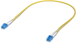 Ubiquiti UACC-OFC-S2-LULU-0.5M, Optický patch kabel, LCupc/LCupc, Duplex, Singlemode, 0.5m, 50 pack