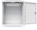 Ubiquiti UACC-Rack-12U-Wall-450-P, Nástěnný datový rozvaděč 19" 12U/450mm, perforované dveře