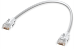Ubiquiti UniFi Etherlighting patch kabel, 15cm, Cat6, bílý, 24 pack