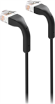Ubiquiti UniFi patch kabel, 0.2m, Cat5e, černý, 50 pack
