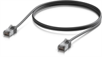 Ubiquiti UniFi venkovní premium Cat6A patch kabel, 1m, černý