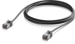 Ubiquiti UniFi venkovní premium Cat6A patch kabel, 2m, černý