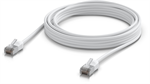 Ubiquiti UniFi venkovní premium Cat6A patch kabel, 5m, bílý