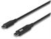 Ubiquiti USB-C napájecí kabel s displejem o stavu nabíjení, 100W PD, 0,3m