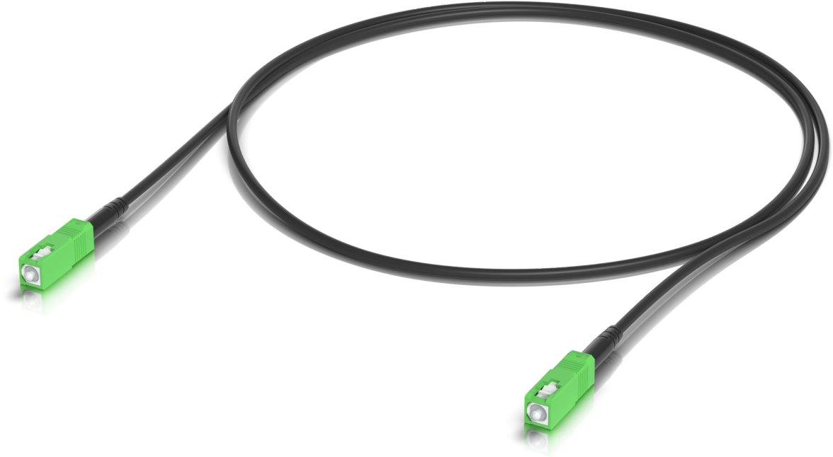 Ubiquiti Venkovní singlemode simplex optický patch cord SC APC/SC APC, 1m