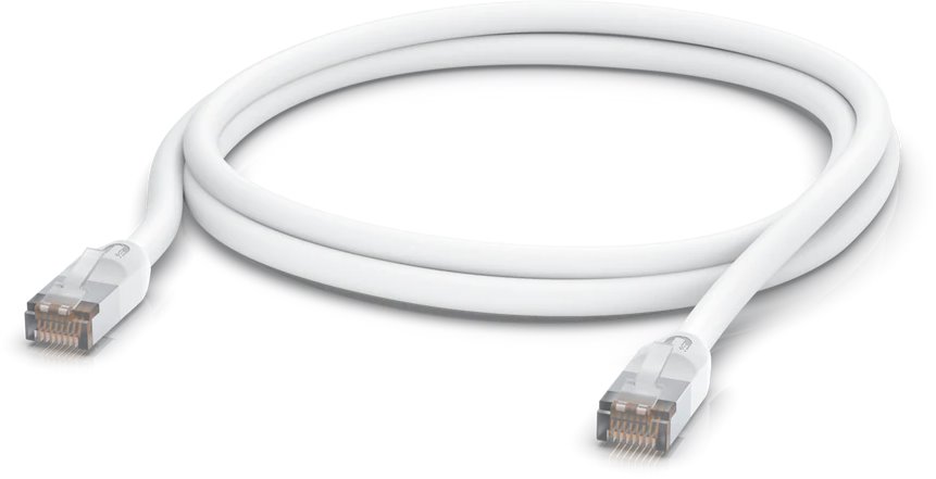 Ubiquiti Venkovní UniFi patch kabel, 2m, Cat5e, bílý