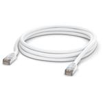 Ubiquiti Venkovní UniFi patch kabel, 3m, Cat5e, bílý