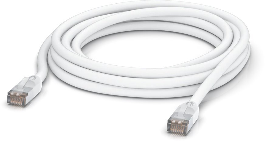 Ubiquiti Venkovní UniFi patch kabel, 5m, Cat5e, bílý