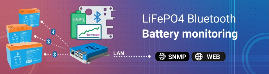 Unikátní systém monitoringu LiFePO4 baterií