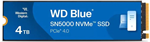 WD Blue SN5000 NVMe SSD, M.2, 4TB