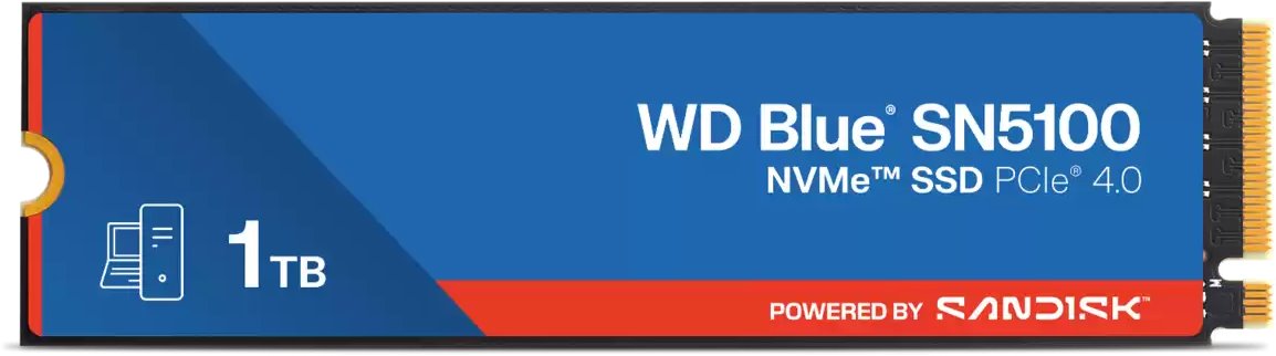 WD Blue SN5100 NVMe SSD, M.2, 1TB