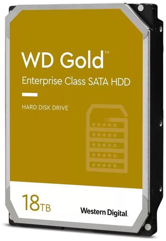 WD Gold Enterprise, 3.5", 18TB