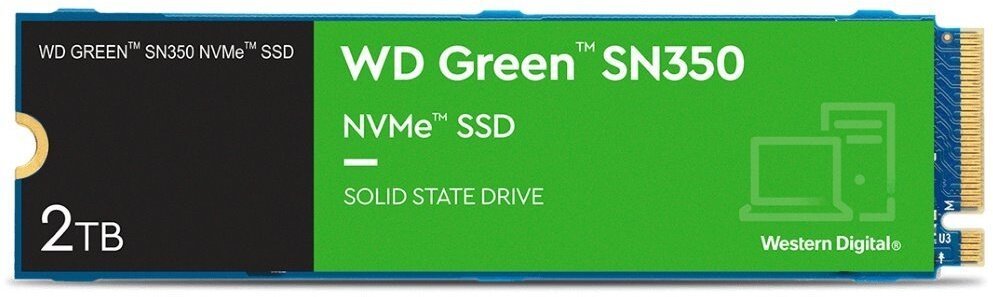 WD Green SN350 NVMe SSD, M.2, 2TB