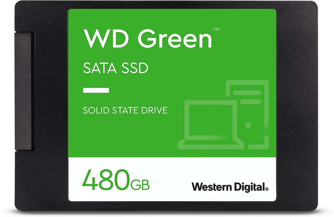 WD Green SSD, 2.5", 480GB