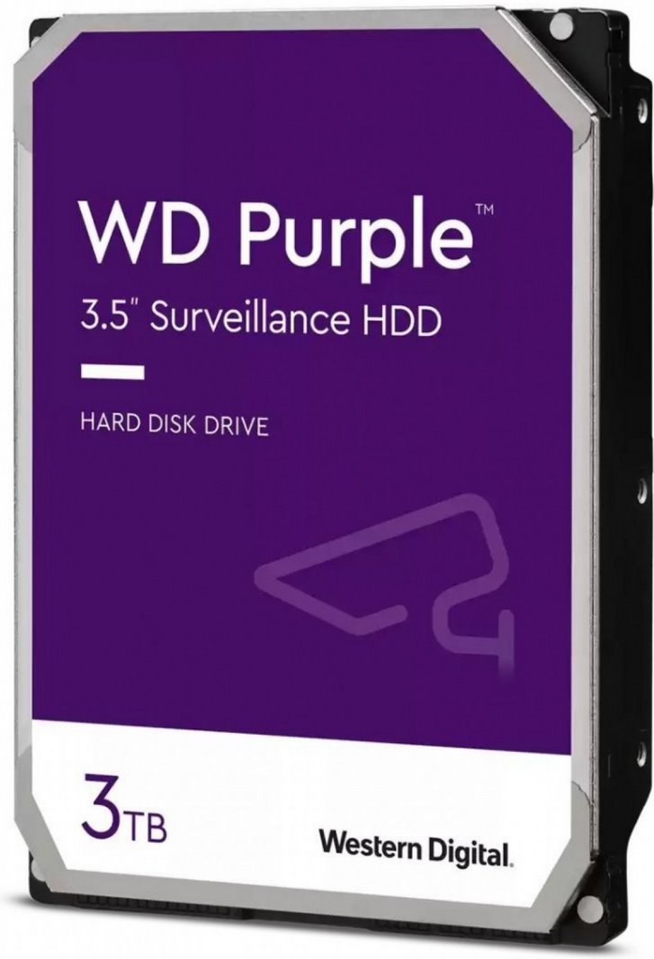 WD Purple (3PURZ), 3.5", 3TB