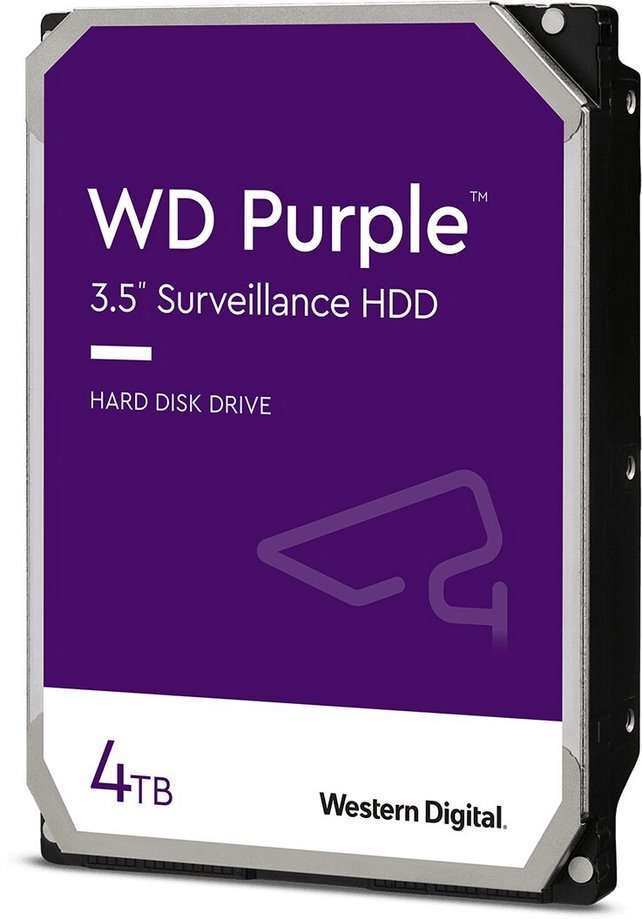 WD Purple (4PURZ), 3.5", 4TB