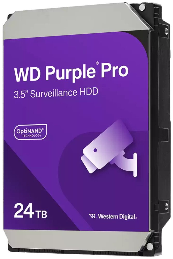WD Purple Pro (41PURP), 3.5", 24TB