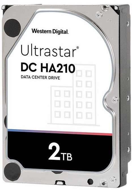 WD Ultrastar DC HA210, 3.5", 2TB, SATA