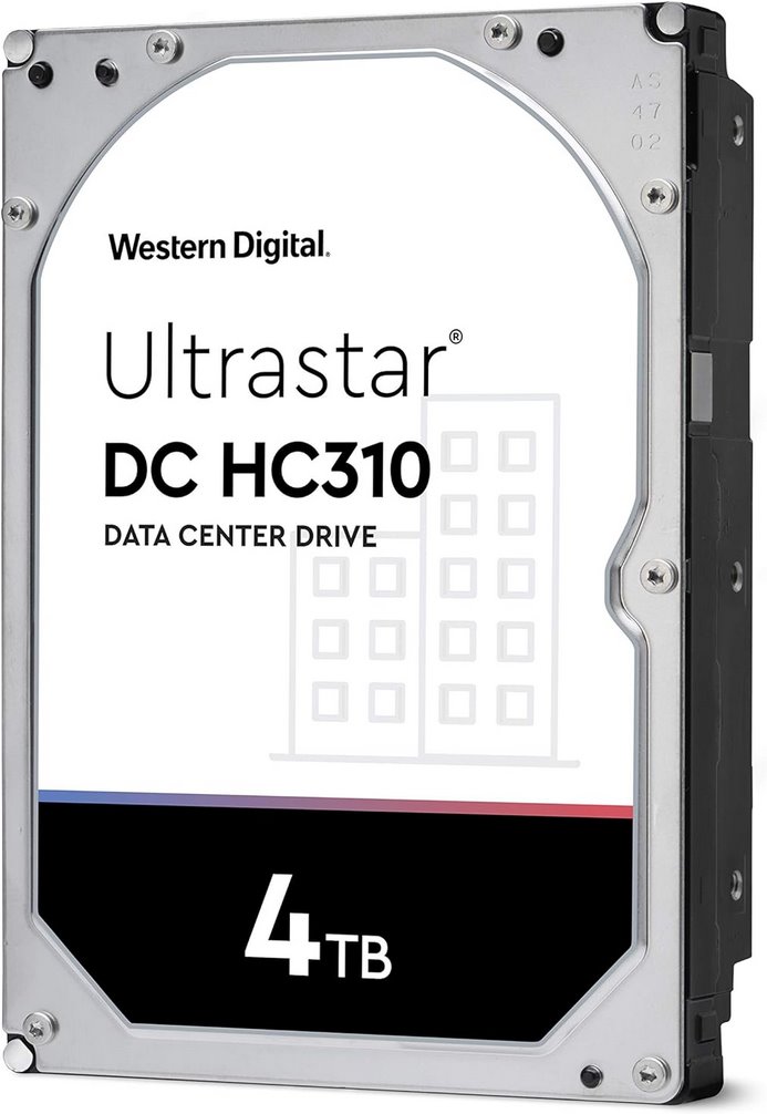 WD Ultrastar DC HC310, 3.5", 4TB, SATA
