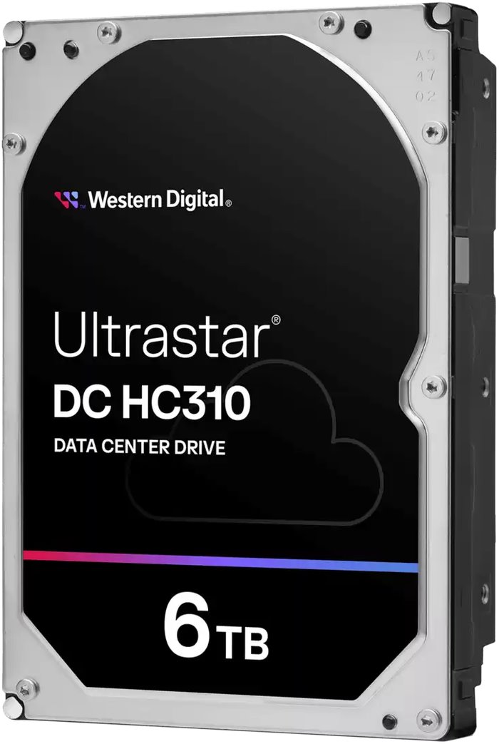 WD Ultrastar DC HC310, 3.5", 6TB, SAS