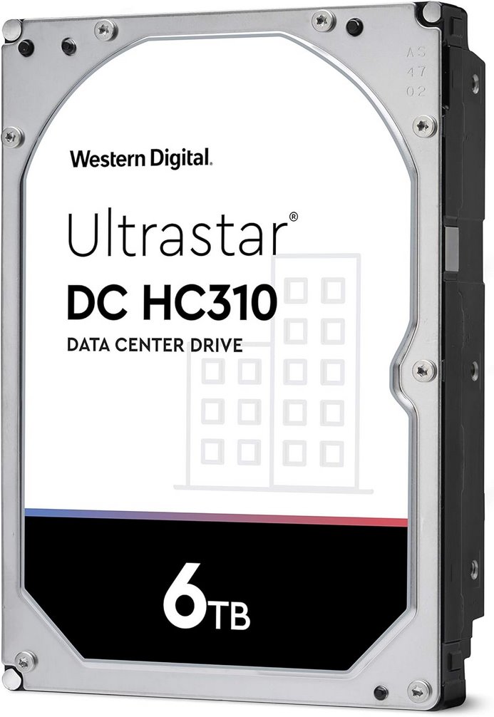 WD Ultrastar DC HC310, 3.5", 6TB, SATA