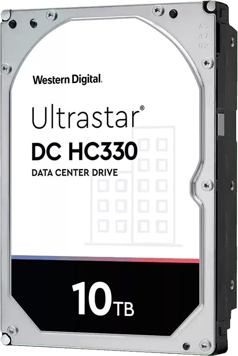 WD Ultrastar DC HC330, 3.5", 10TB, SATA