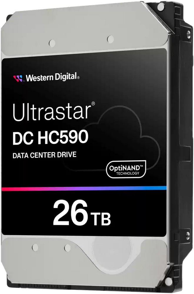 WD Ultrastar DC HC590, 3.5", 26TB, SATA