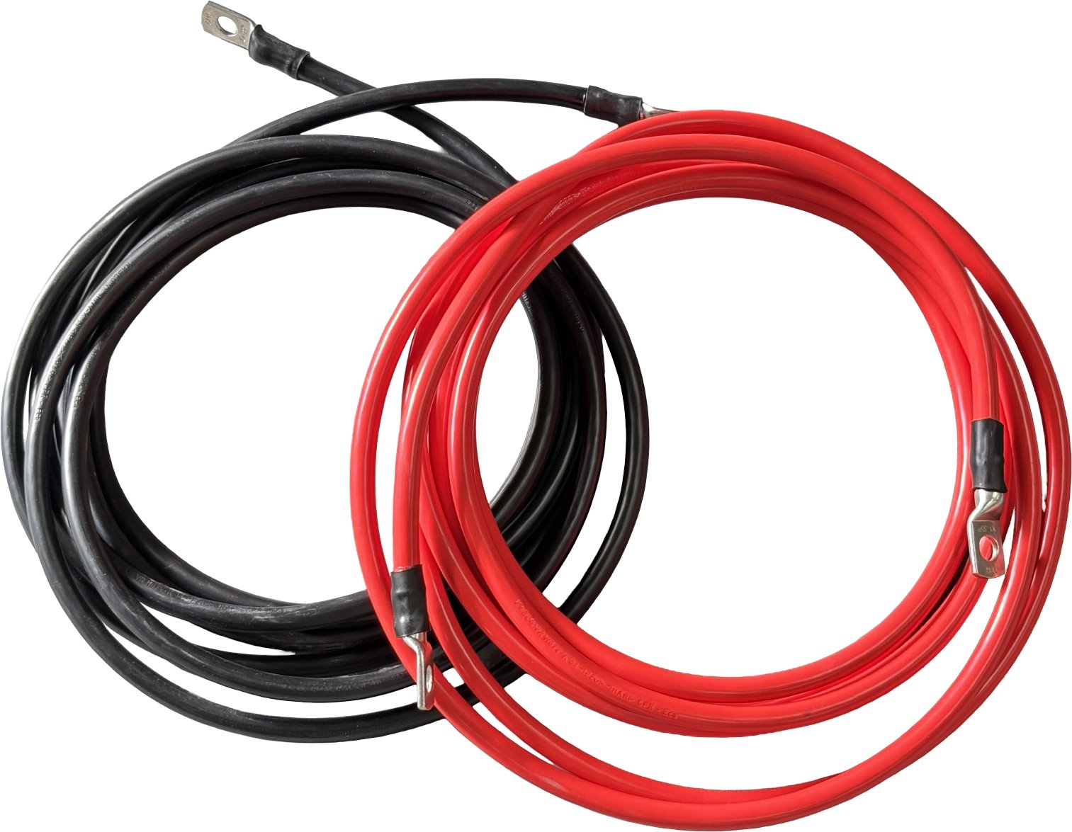 Zemnící kabel žlutozelený s konektory M8, 35mm2, lanko, 5m